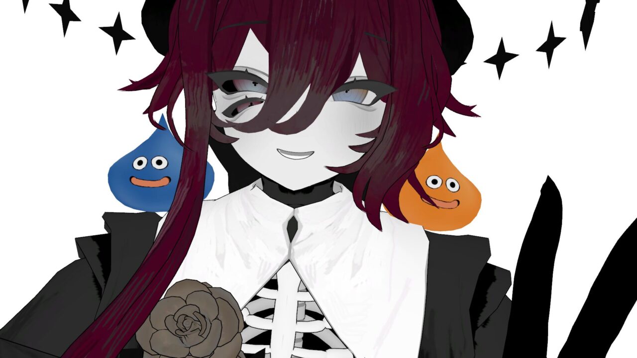 【blender】VRChat用にわるくないスライムを作ってみる