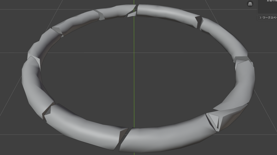 【Blender】Cell Fractureで生成されたメッシュに隙間ができる時の対処法